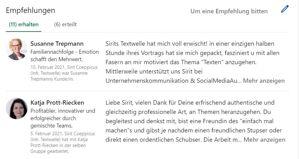 linkedIn screen 1 - LinkedIn - Hype oder Netzwerk auf der Überholspur? (Teil 1)