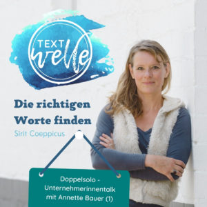 202112 Doppelsolo AnnetteBauer 1 300x300 - Unternehmerinnentalk "DoppelSolo" mit Annette Bauer