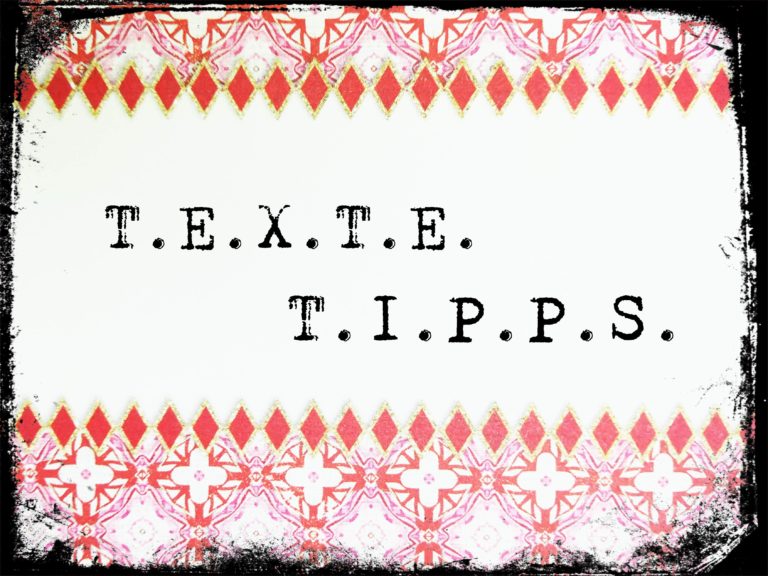 tipps 768x576 - Tipps zu Texten