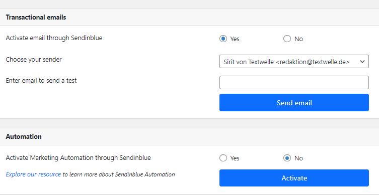 sendinblue 1 - Newsletter einrichten mit Sendinblue als Beispiel